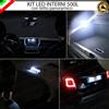 ESL KIT LED INTERNI COMPLETO FIAT 500L CON TETTO PANORAMICO + LUCI TARGA LED 6000K