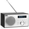 August MB420 Radio DAB/DAB /FM Doppia Radiosveglia con Snooze/Timer Spegnimento Radio
