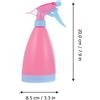 10 annaffiatoi a pressione manuale in plastica color caramella