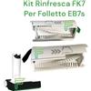 Vorwerk Folletto Kit Spazzole Rinfresca KOBOSAN FK7S Multifunzione Folletto EB7S VK7s