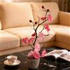 Piante Artificiali in Vaso di Fiori di Prugno Finti, Piante Bonsai Finte