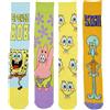 A2Z Calzini da Uomo Confezione Di 4 Spongebob Squarepants Caviglia Licenza Ufficiale
