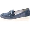 Enval Soft scarpe da donna mocassini in camoscio con zeppa linea comoda 1250011