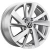 Volkswagen Passat B8/B9 Cerchio in Lega Leggera, Alluminio/Magnesio/Silicio, Brillantsilber, 7,0J x 16, Finitura Invernale, PCD 112/5, ET 43mm