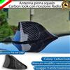 ESL ANTENNA PINNA SQUALO CARBON LOOK PER ALFA ROMEO GIULIETTA VERA RICEZIONE RADIO