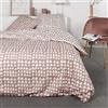 TODAY Biancheria da letto in flanella di cotone, colore rosa, Jumeau