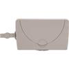 Ubbi Dispenser di salviette per bambini, contenitore portatile per salviettine da viaggio, accessorio indispensabile per neonati, porta salviette riutilizzabili, colore: grigio talpa