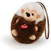 Trudi Spa Trudi Charm Riccio Peluche Mini appendibile, Colore Marrone, XXS, 29083