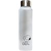 safta SNOOPY LOVE - Borraccia termica in acciaio inox, doppio isolamento, 6 ore di bevande calde e 12 ore di bevande fredde, 500 ml, Blu chiaro, M, Casual