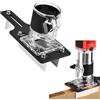 Base per Router Legno Staffa di Scanalatura per Taglialegna Elettrico 2 in 1 Str
