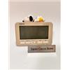 Ritmo Rhythm (Rhythm) Snoopy sveglia radio digitale Stan beige NUOVO