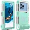 Lanhiem Custodia Impermeabile Subacquea Professionale IP68 15M per iPhone Samsung Huawei