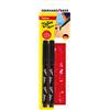 Eberhard Faber 559597 - Set di penne per tatuaggi, 2 penne nere con 4 stencil