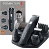 Remington Rasoio Elettrico Multiuso Rifinitore per il corpo Regolabarba Tagliacapelli set