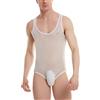 Sexy Uomo Trasparente Tuta Body Intimo Femminile Lingerie Intimo Notte