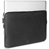 Tucano - Velvet sleeve custodia per MacBook Pro 13 e MacBook Air 13'' in neoprene e nylon, imbottitura protettiva sempre sulla custodia contro le cadute accidentali, Nera