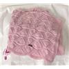 Copertina neonata a maglia, ai ferri, lana merino extrafine Oeko-tex, benvenuta