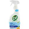 Cif Vetri Brillanti Spray Vetri Olio Essenziale di Arancia lime 650 ml 4 flaconi