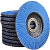 f-tec Dischi lamellari 125 | Mix-Pack Grana 40-320 | Dischi abrasivi (X8j)