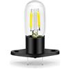 Ruiandsion T170 LED 2 filamenti 600LM 110-130V luce bianca per microonde cucina