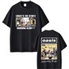 T-shirt Maglietta Oasis Definitely Maybe Band Music Cotone Uomo Men Estate