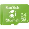 SanDisk Micro SD Sandisk Nintendo Switch 64 128 256 512 GB 1TB Classe 10 Nuove Originali