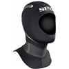 SEAC Tekno Cappuccio per Muta da Subacqueo in Neoprene da 5mm con Valvola Anti B
