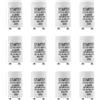 BlueXP 12 Pezzi Starter per Tubi Fluorescenti 4-65 W ST111 Starter per