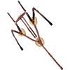 EQUESTRO Pettorale elastico con martingala Magic system hunting martingale leather