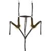 EQUESTRO Pettorale elastico con martingala Magic system hunting martingale leather