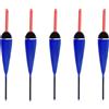 Set 5 Galleggianti Pesca alla Carpa Balsa Verticale 2g 3g 4g 5g Galleggiante Cod