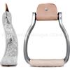STAFFE WESTERN IN ALLUMINIO INCISO - WESTERN ALUMINUM STIRRUPS
