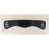 UKE Sottopancia dressage in cuoio sagomato imbottito dressage girth padded leather