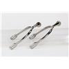 SPERONI INOX GAMBO MM. 30 CON ROTELLA LISCIA