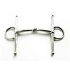 FILETTO AD ASTE INOX PIENO SOLID CHEECKS SNAFFLE BIT