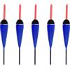 Set 5 Galleggianti Pesca alla Carpa Balsa Verticale 2g 3g 4g 5g Galleggiante Cod