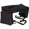 Bisaccia posteriore in nylon a 3 tasche