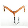 Pettorale sella americana in cuoio basket Western Horse Breastcollars