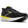 Brooks Launch 12 men col.007(Black/Cyber Yellow/Oyster)