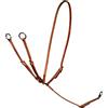 Martingala Western a collier con forchetta regolabile leather running martingale