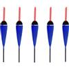 Set 5 Galleggianti Pesca alla Carpa Balsa Verticale 2g 3g 4g 5g Galleggiante Cod
