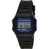 Casio Orologi da polso nero cinturino resina Casio F-105W-1AWYEF