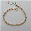 BRACCIALE DA DONNA A MAGLIA CATENA IN ORO GIALLO 18KT 750 5,6 GRAMMI (2625)