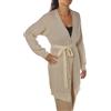 Twin Set Donna Cardigan lungo Bianco Taglia S