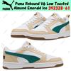 Puma Rebound V6 Low Toasted Almond Emerald Ice 392328-61 taglia da uomo