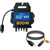 enjoy solar Microinverter APsystems con Wi-Fi e Bluetooth, certificato PV VDE, onduleur Plug & Play, ideale per impianti fotovoltaici da balcone (EZ1-M 800W con cavo di collegamento)