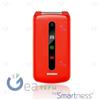 BRONDI PRESIDENT CELLULARE ULTRA SOTTILE E ICONE LED SUL FLIP FOTOCAMERA ROSSO