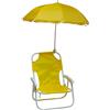 Fair Shop Sedia con Ombrellone per Bambini Sediolina Pieghevole Relax Mare Spiaggia