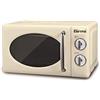 TREVIDEA srl Forno a Microonde Combinato Capacità 20 Litri FM21 Retro' Beige Girmi