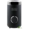 BLACK+DECKER MACCHINA MACINA CAFFè ELETTRICO INOX B+D 150 WATT BXCG150E 12 TAZZE